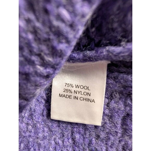 Tuckernuck Purple Turtleneck Sweater - Picture 10 of 12